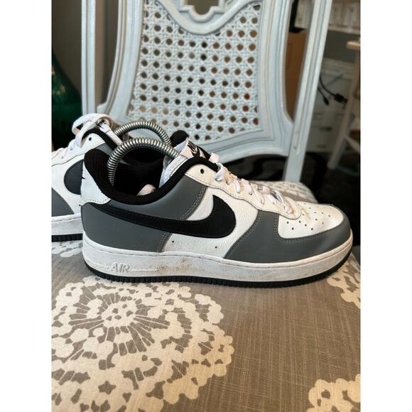 Nike Air Force 1 By You Men's Size 7 CT7875-994 Black/White/Gray Panda Colors - Picture 3 of 7